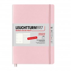 Deutsch 12 Monate Denim A5 LEUCHTTURM1917 Wochenkalender 2021 Hardcover Medium