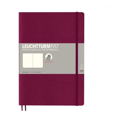 Leuchtturm1917 Notizbuch B5 Softcover port red blanko 1