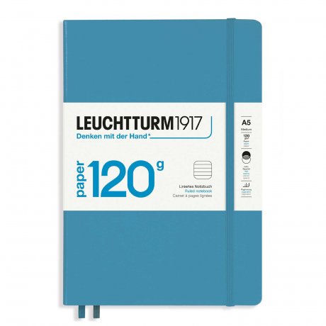 Leuchtturm1917 Notizbuch A5 Edition 120 nordic blue liniert 1