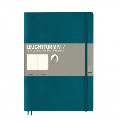Leuchtturm1917 Notizbuch B5 Softcover pacific green blanko 1