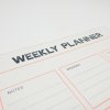 Gmund Letterpress Weekly Planner 2