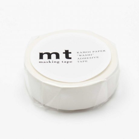 mt Masking Tape: matte white 2