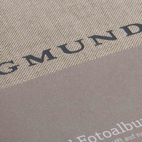 Gmund Papier Fotoalbum Leinen pure 50 Seiten 2