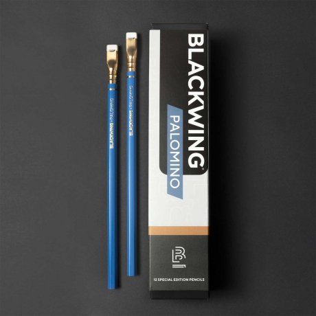 Bleistift Blackwing Palomino | Set mit 12 blauen Bleistiften 3