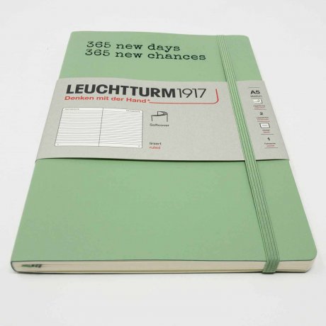 Leuchtturm1917 Notizbuch Softcover "M" salbei blanko 3