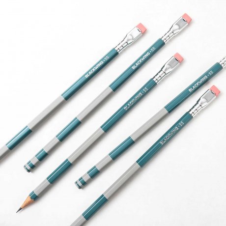 Bleistift Blackwing Volumes 55 Set mit 12 Bleistiften streng limitiert 6