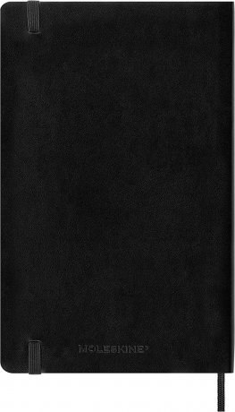 MOLESKINE® Wochenkalender 2023 "L" vertikal Hardcover schwarz 6