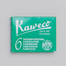 Kaweco Tintenpatronen grün | 6 Stück